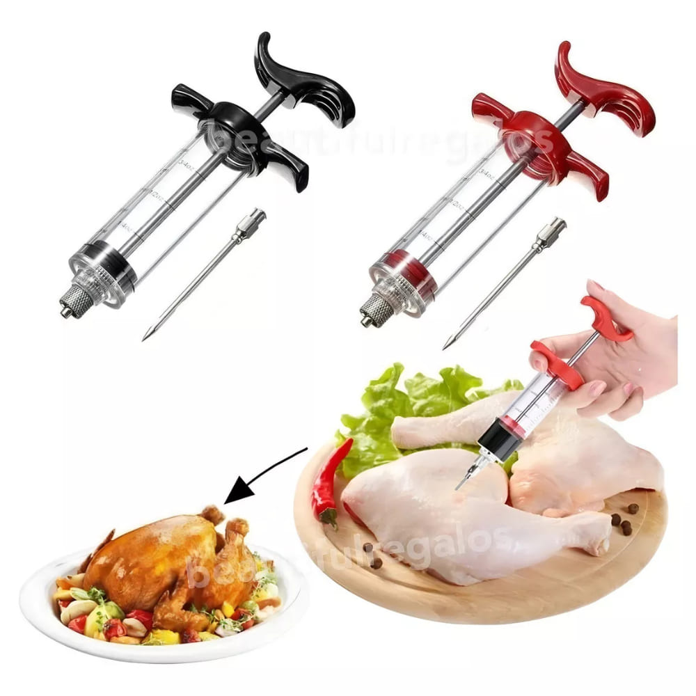 Jeringa Gastronómica Medidora para Inyectar Precisa