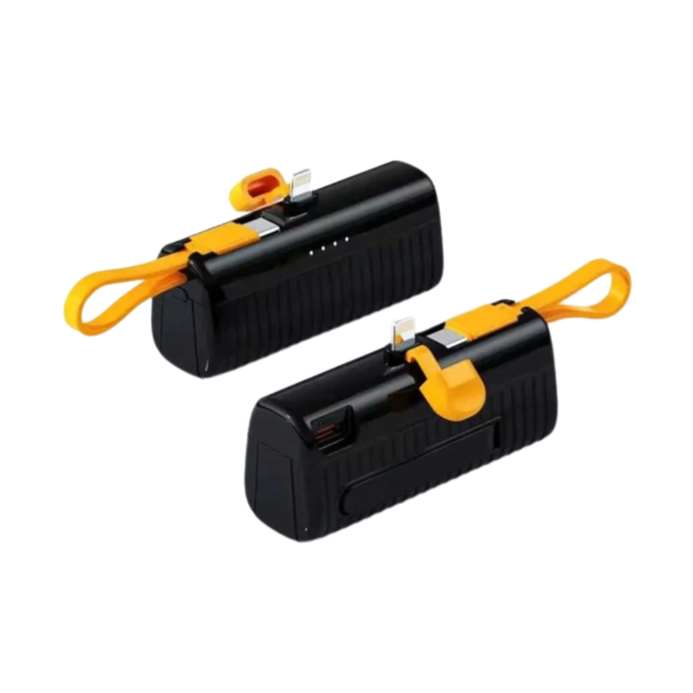 Cargador portátil mini Negro