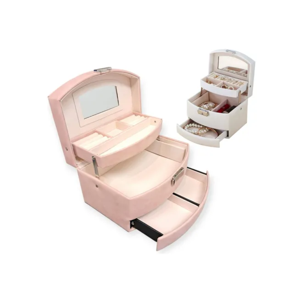 Organizador de Joyas Rosa