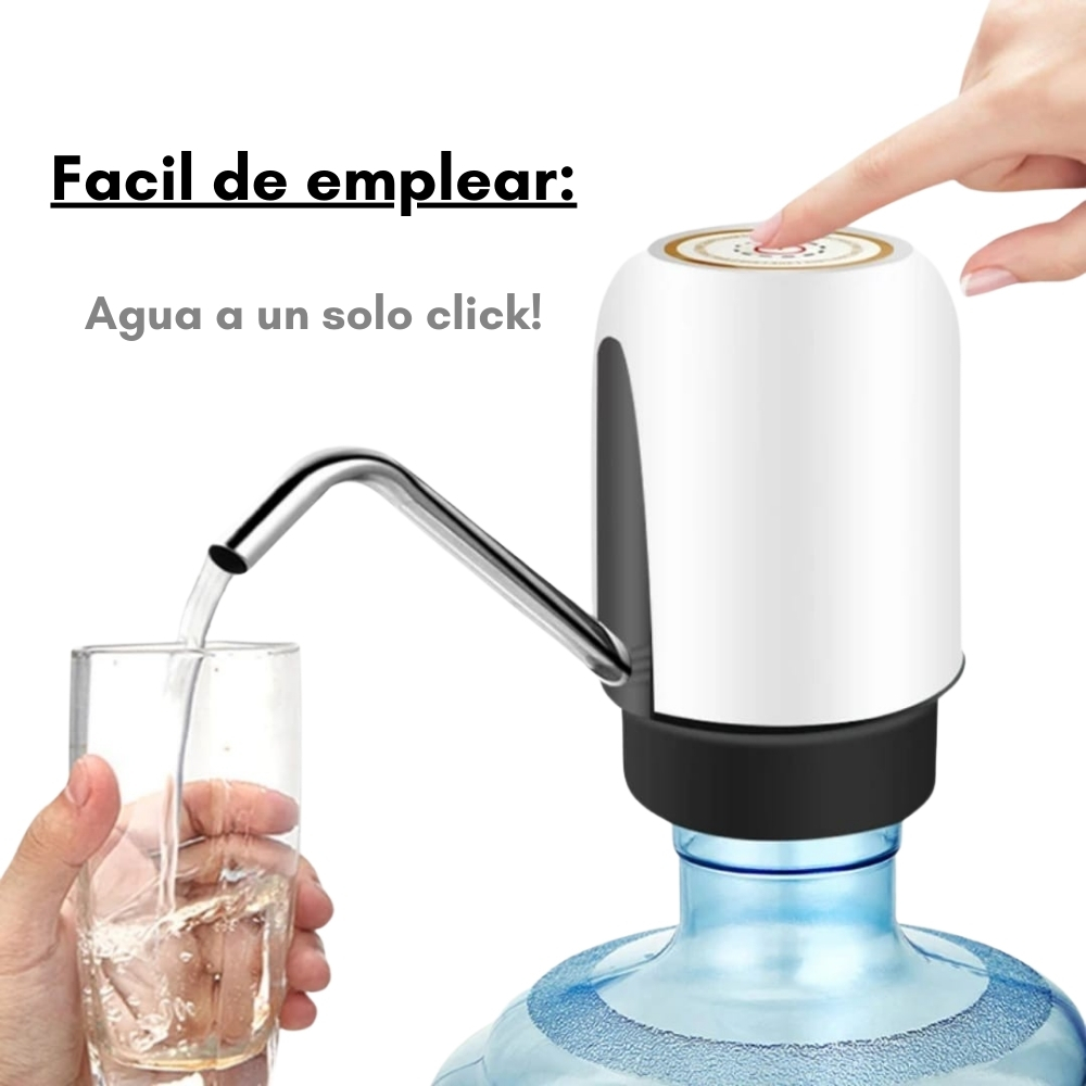 Dispenser de agua recargable portatil