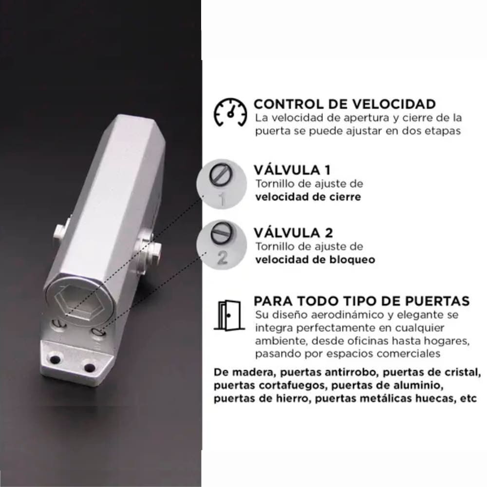 CIERRA PUERTA 60kg 85kg