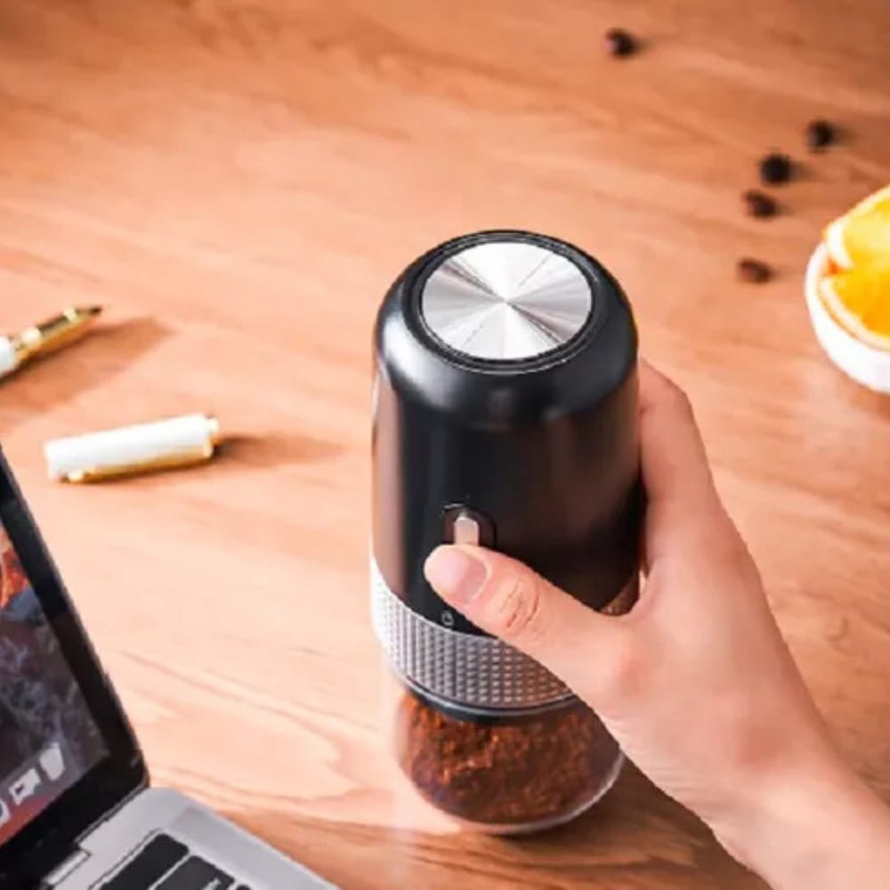 Molinillo Eléctrico Recargable Para Granos De Café