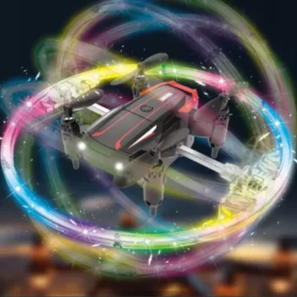Dron Luminoso Rotativo Acrobático con Wifi Juguete Innovador