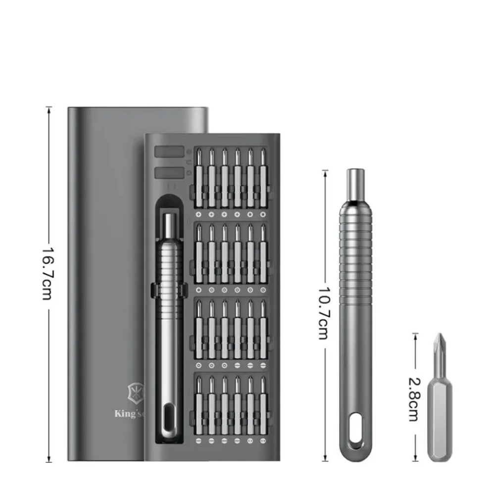 Kit Destornilladores Imantados 51 En 1