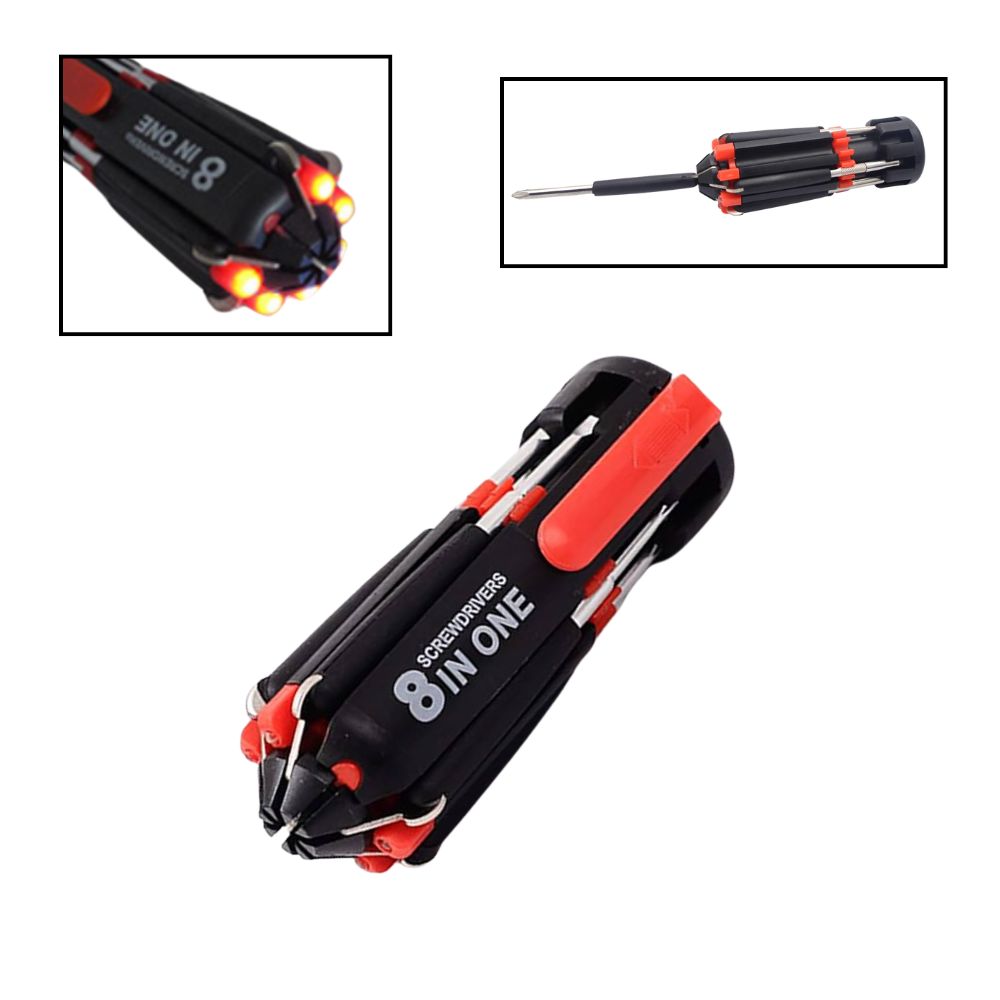 Destornillador 8 en 1