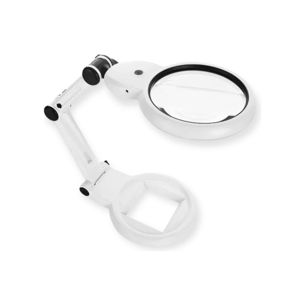 Lupa con Lampara LED
