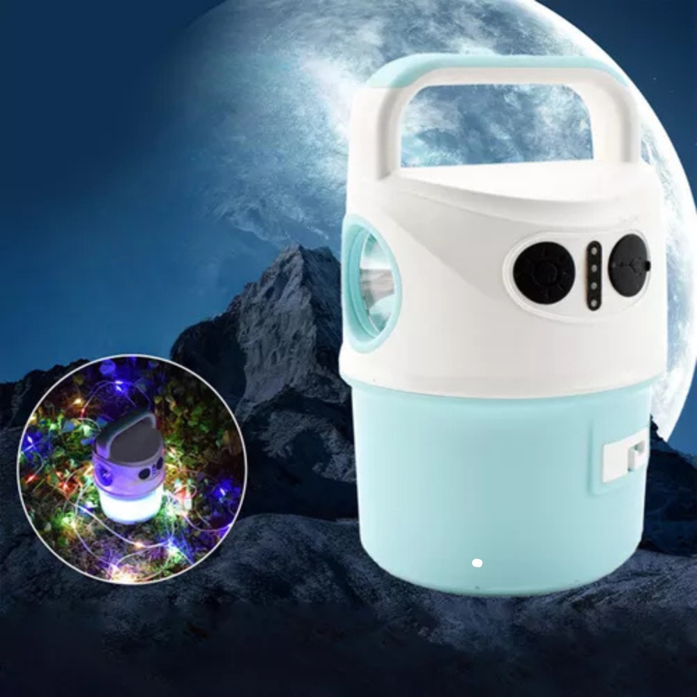 Farol Recargable Camping con Tira Led