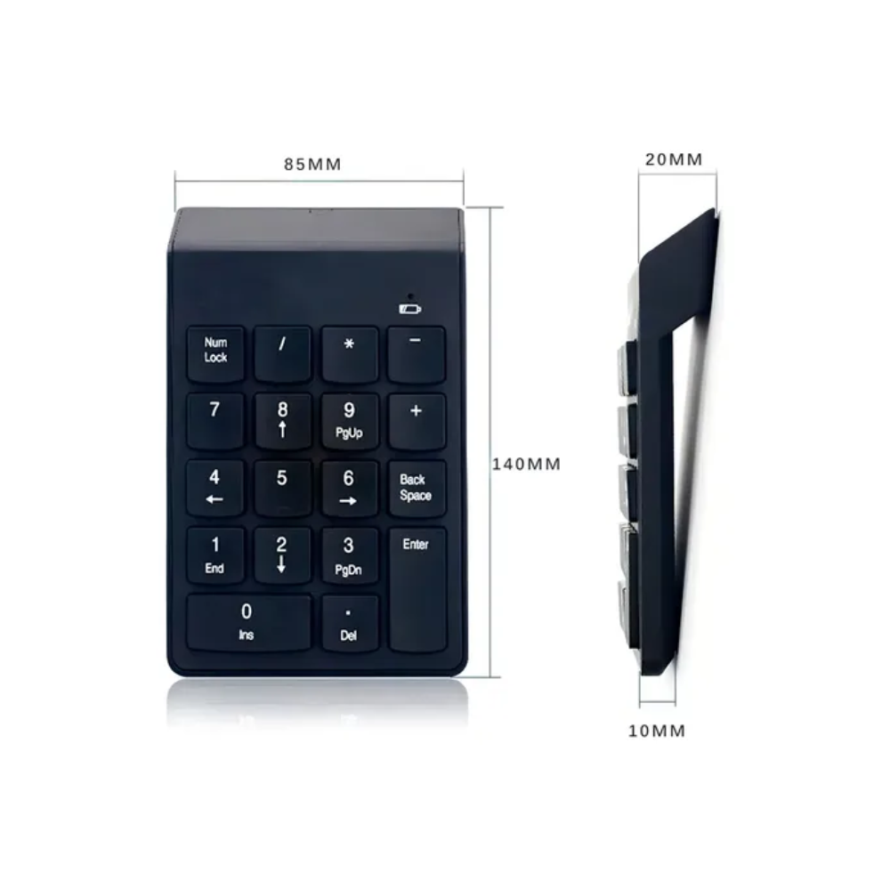 Mini Teclado Numerico Inalambrico
