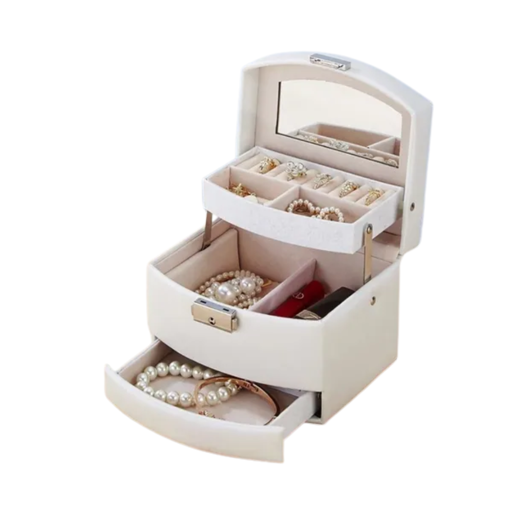 Organizador de Joyas Blanco