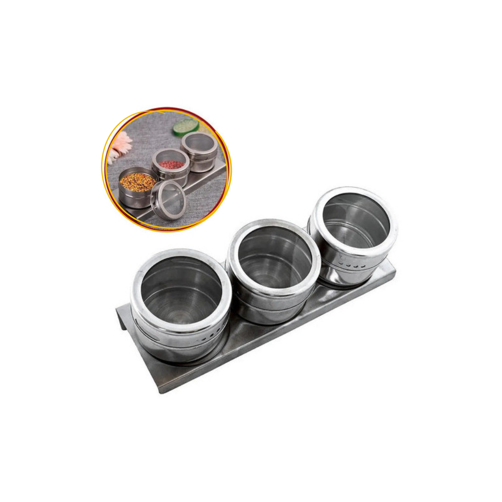 Especieros Con Visor x3