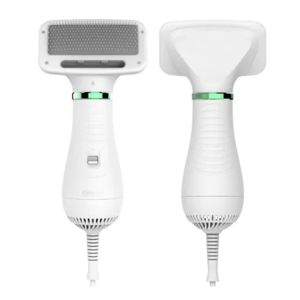 Cepillo Secador 2 en 1 Quita Pelos y Pelusas para Mascotas