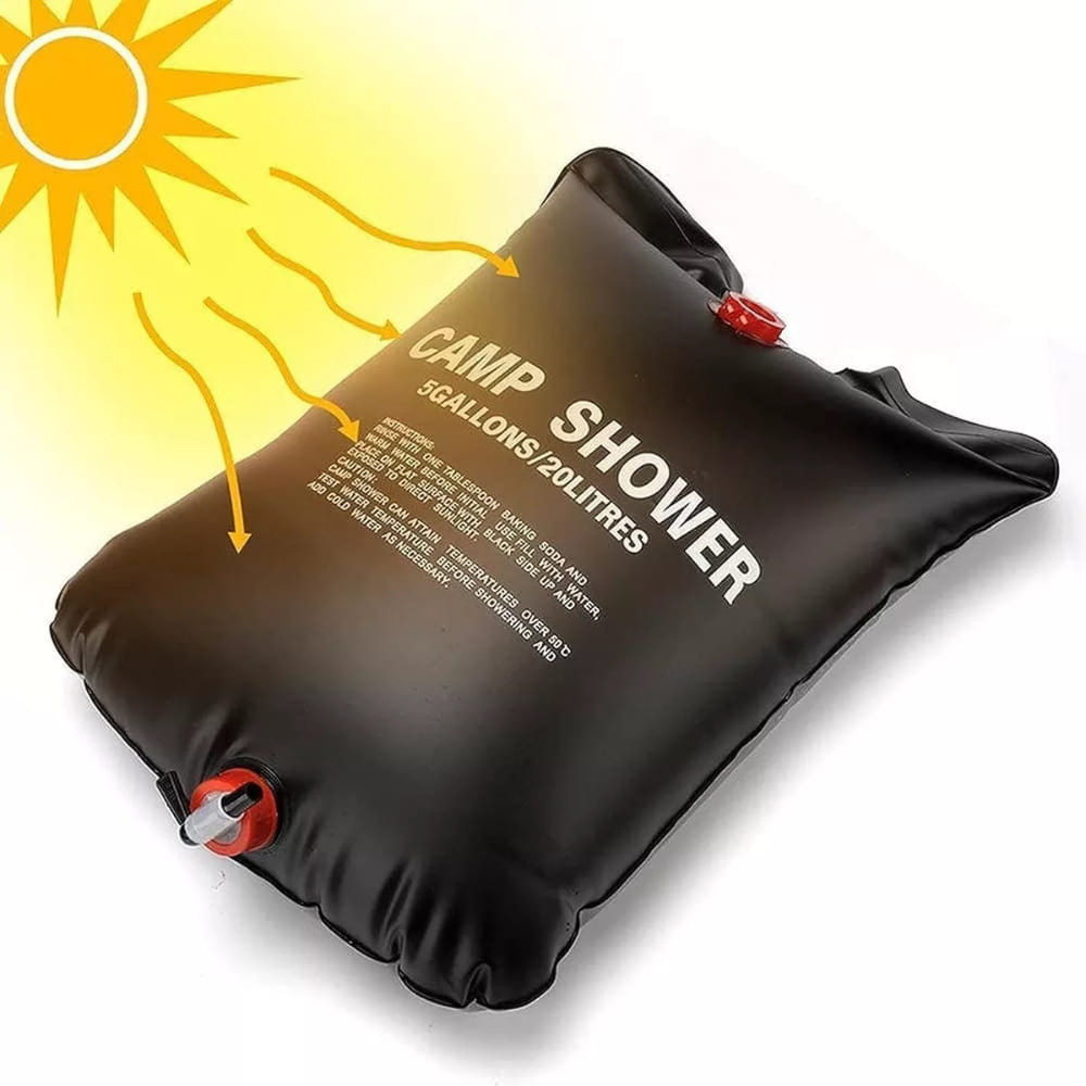 Ducha Solar Portátil para Camping y Aire Libre