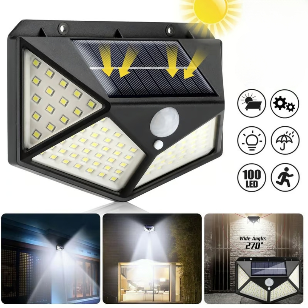 Reflector Solar con Sensor de Movimiento