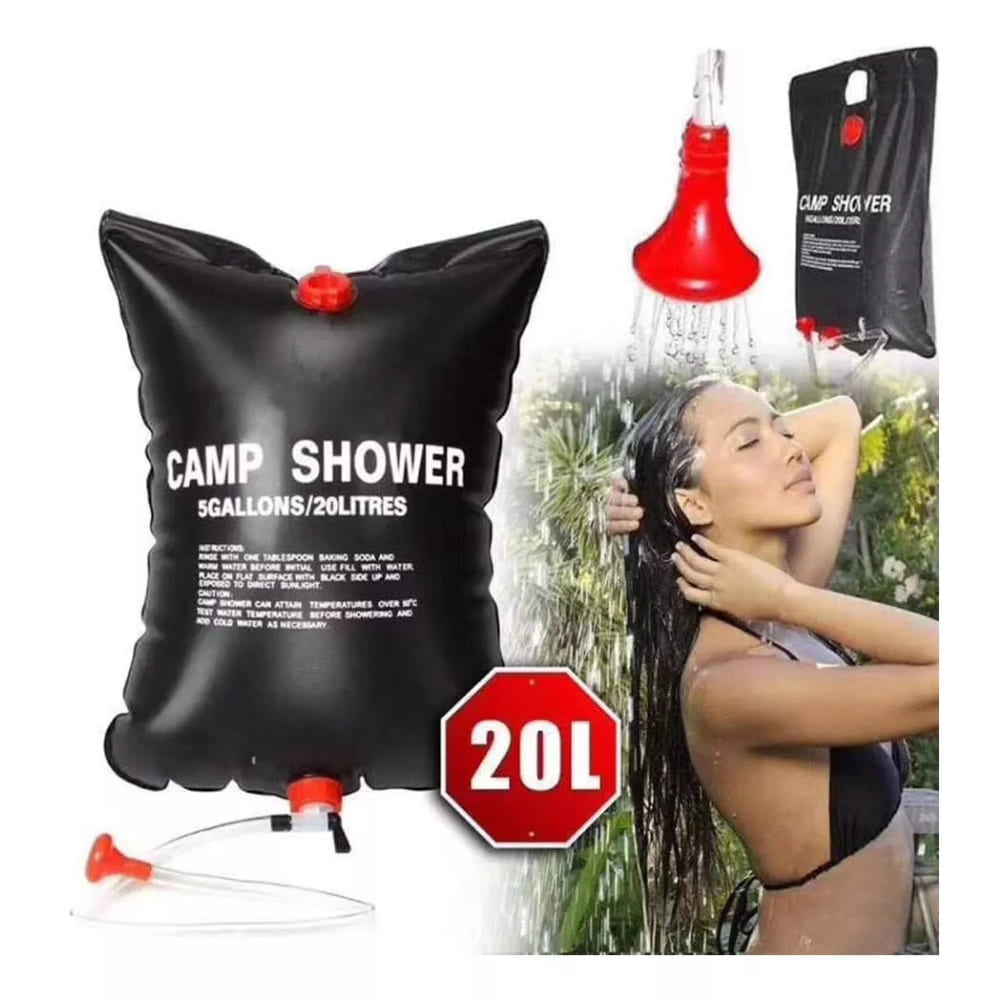 Ducha Solar Portátil para Camping y Aire Libre