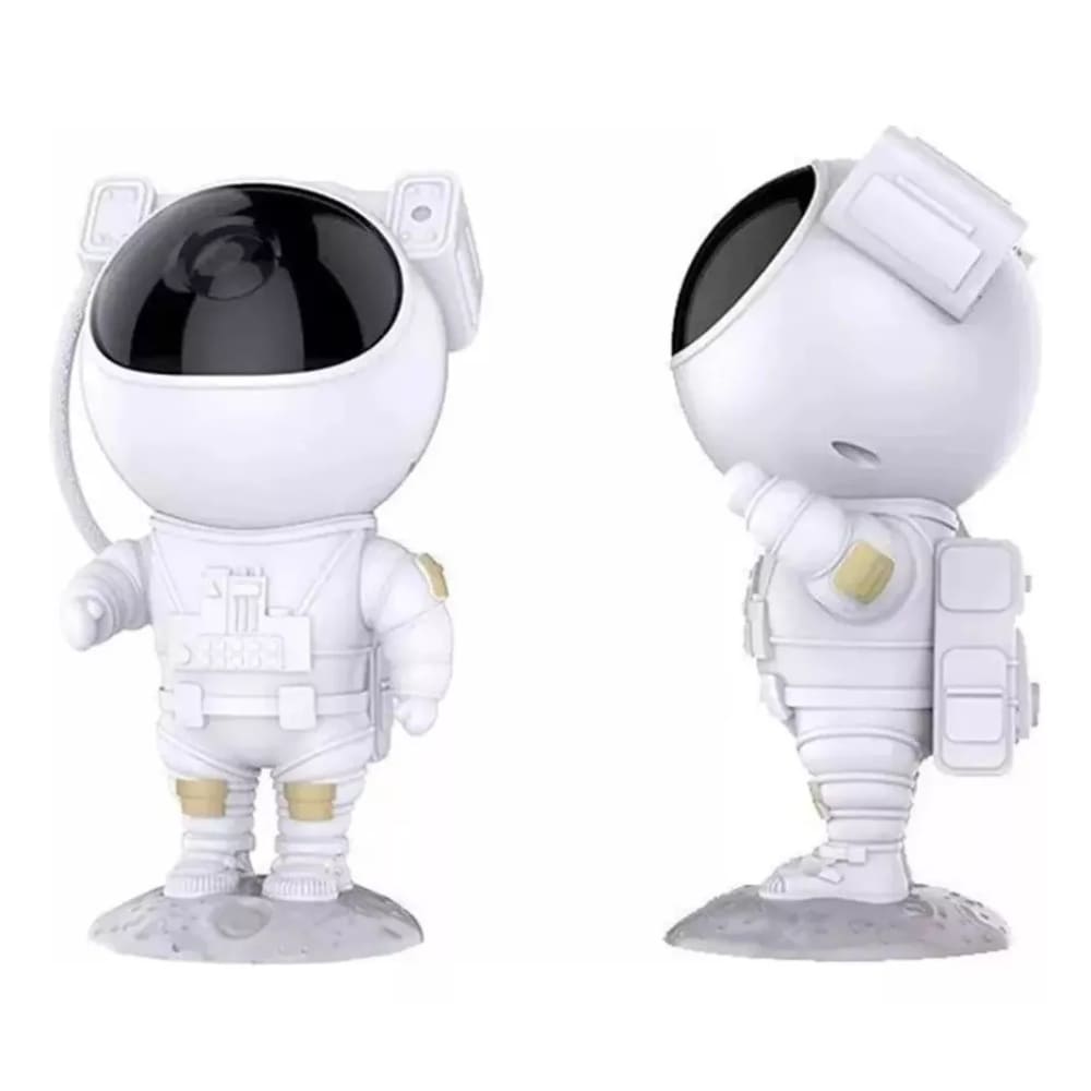 Lámpara Velador Astronauta Proyector de Galaxia USB