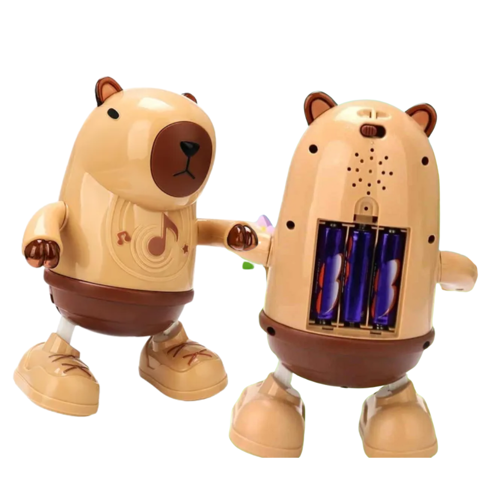Capibara Bailarín con Luz y Sonido