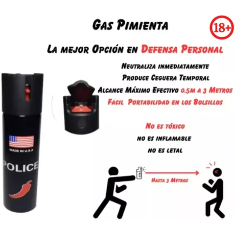 Gas Pimienta 60ml