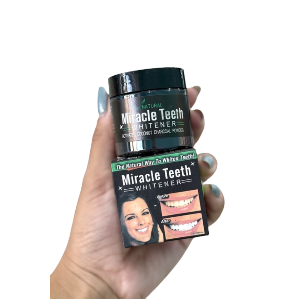 Blanqueador Dental Natural Carbón Coco