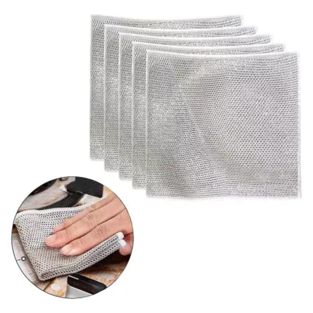 Trapo Lava Vajillas Estropajo metálico