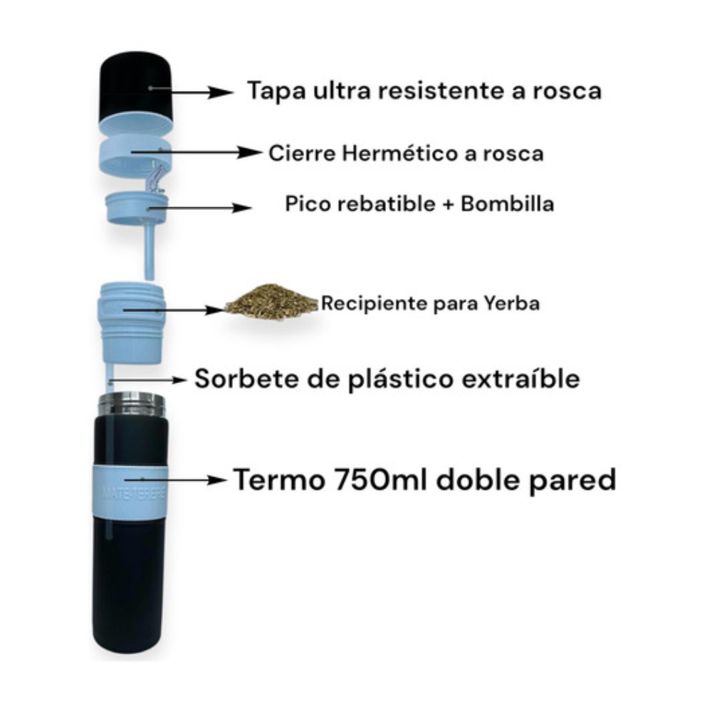 Termo Acero Autocebante