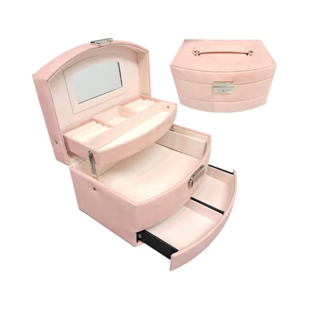 Organizador de Joyas Rosa