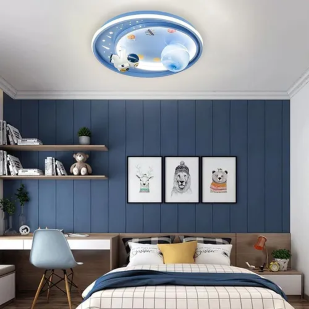 Luz de Techo Infantil con Caloventor 