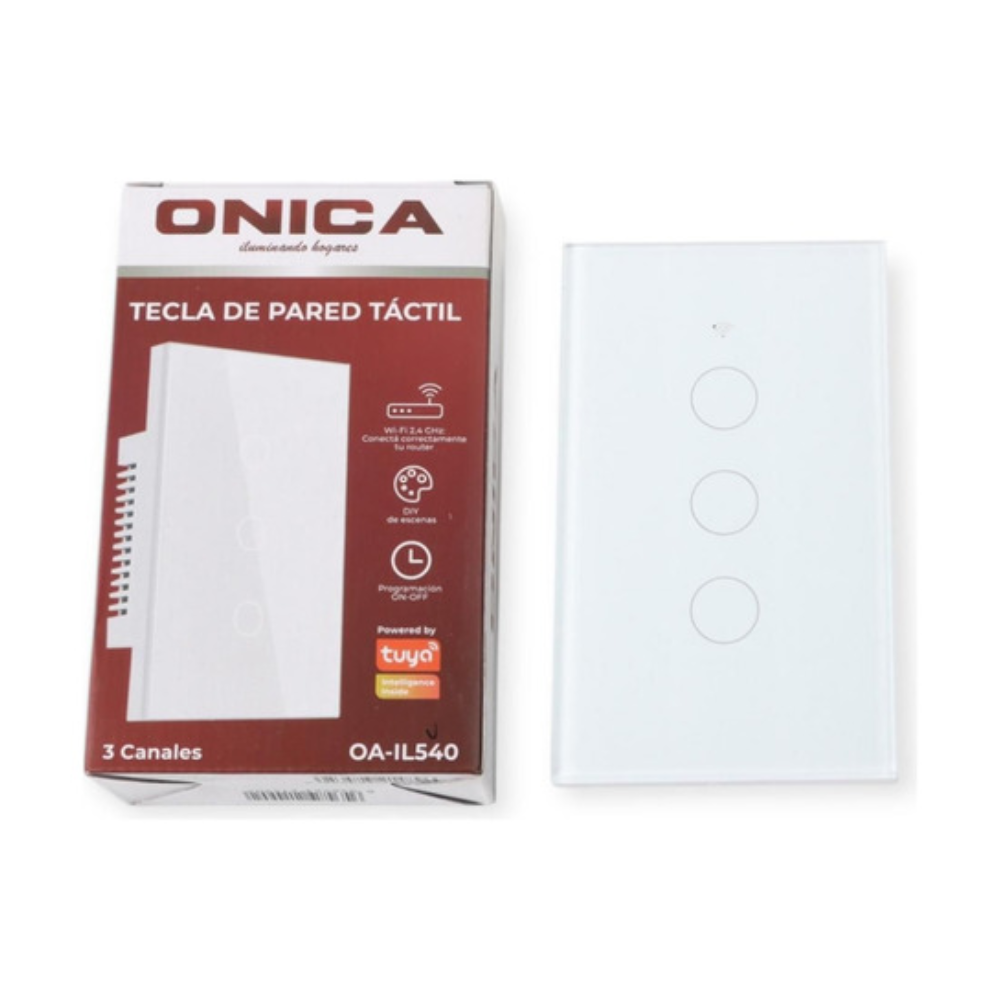 Interruptor Inteligente Táctil Blanco