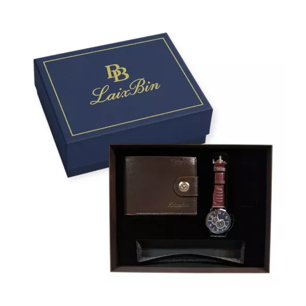 Set Reloj y Billetera Hombre