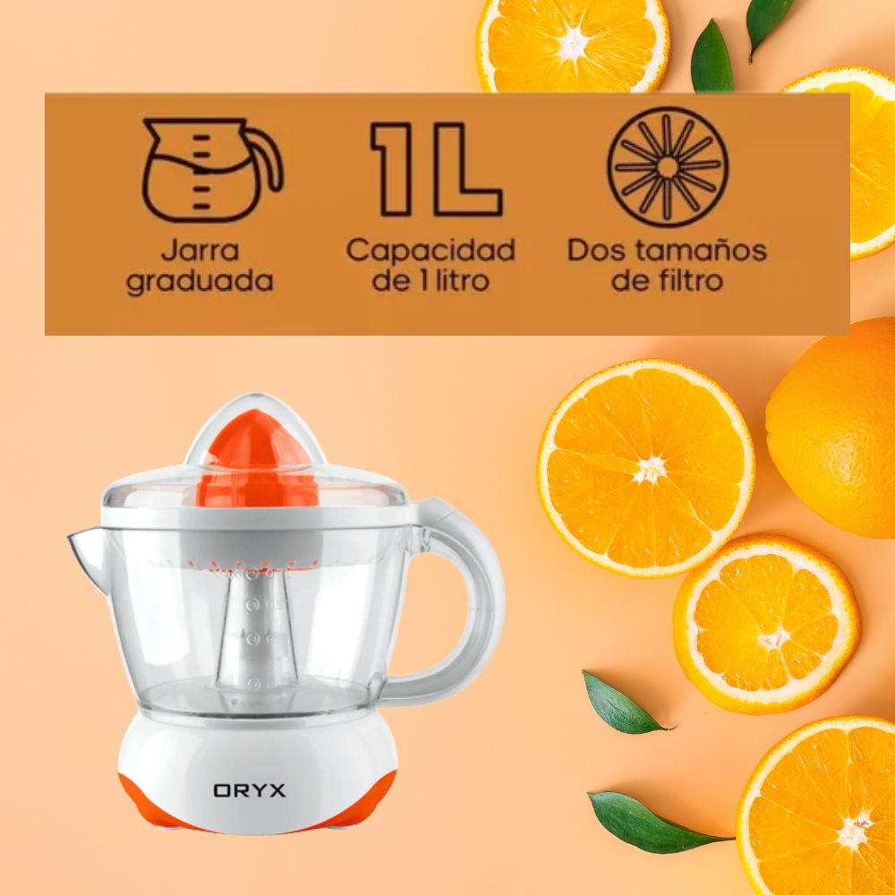 Exprimidor electrico 1L Oryx