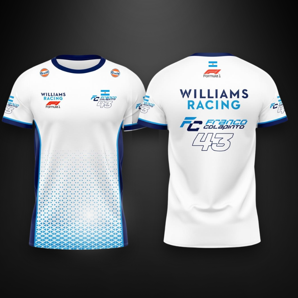 Camiseta Colapinto Blanca M