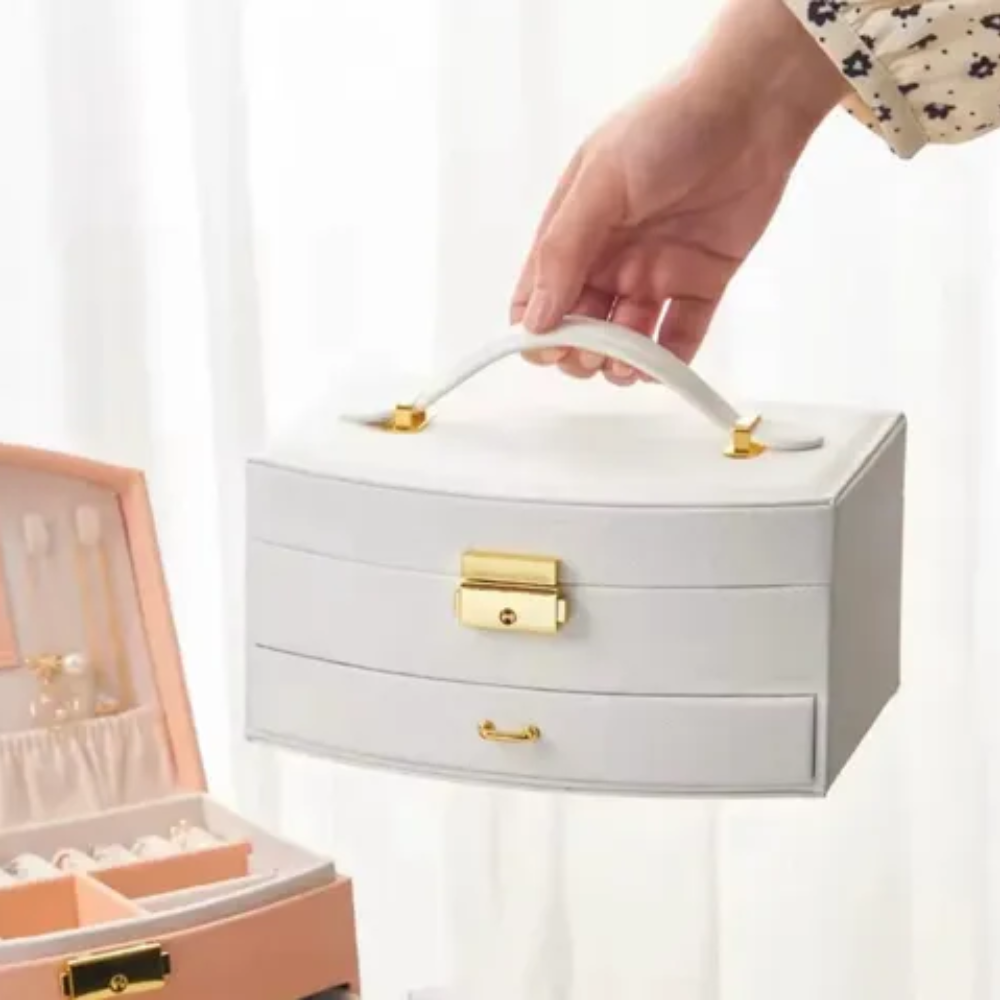 Organizador de Joyas Blanco