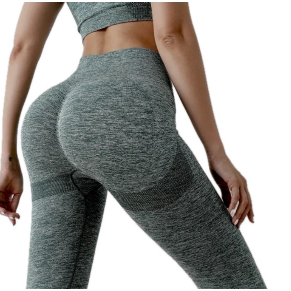 Calza Seamless Push Up Verde