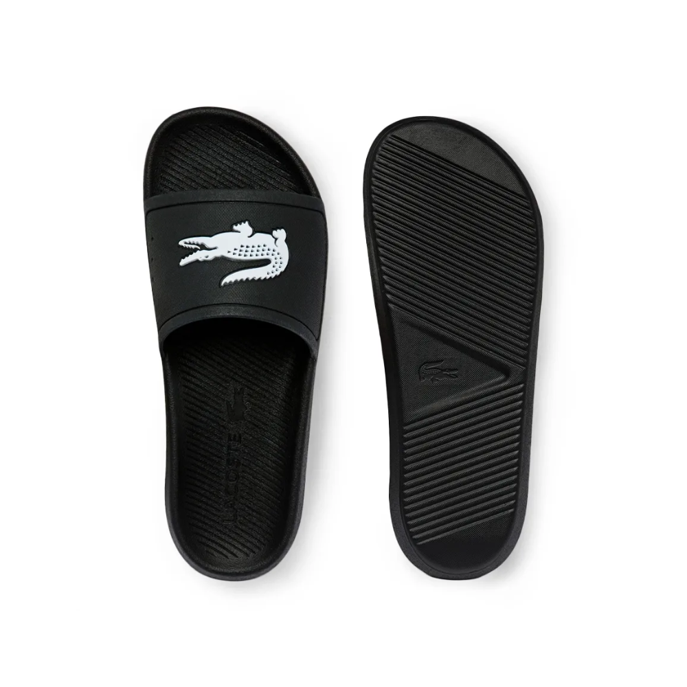 Ojotas Lacoste 36 37 Negro
